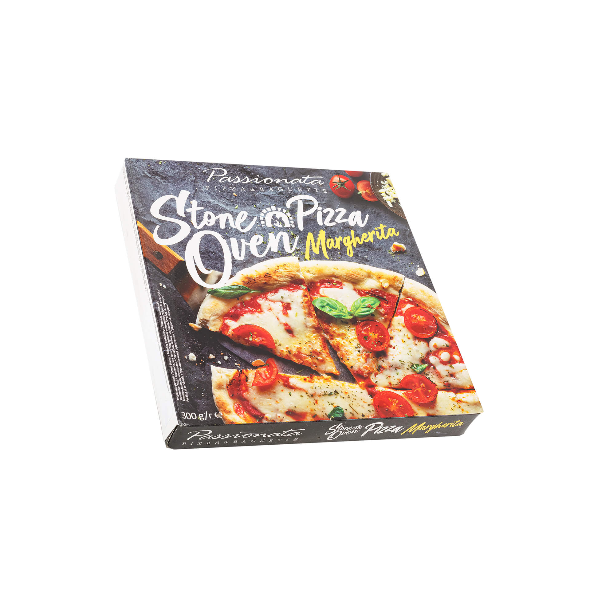 Пицца "Маргарита" замороженный полуфабрикат Passionata 300 г 8544LED, общий вид, купить оптом с доставкой по москве и московской области, недорого, низкая цена